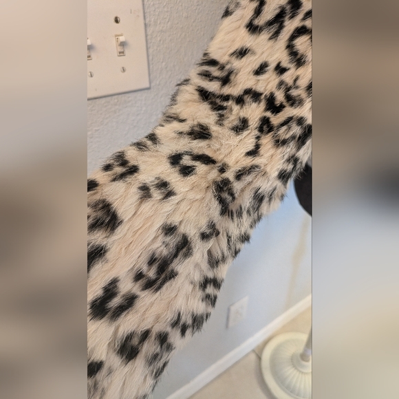 NWT Beautiful Fur Adrienne Landau Leopard Hoodie - Picture 15 of 16